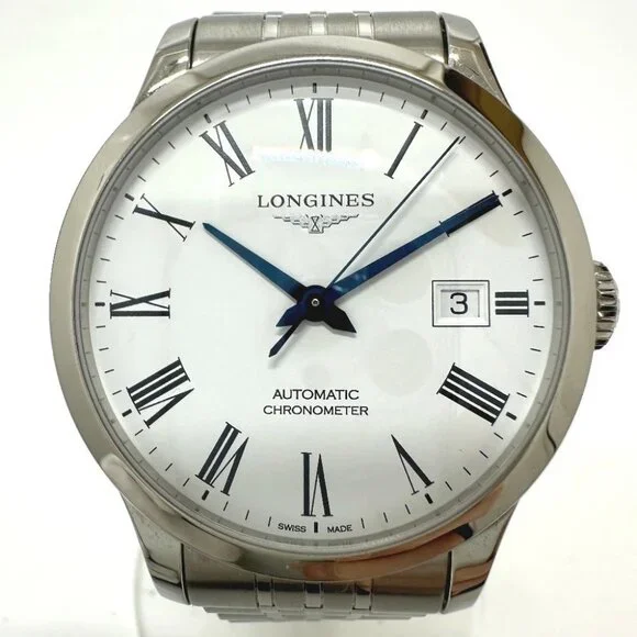 LONGINES L2.820.4.11.6 record chronometer Automatic date Wristwatch - Picture 3 of 15